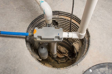 Sump Pumps in a Basement