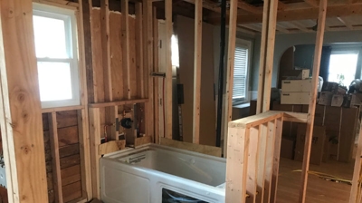 New Bathtub Install Photo